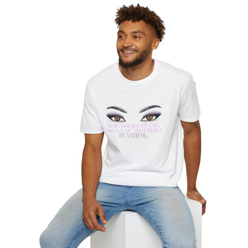 Look Into My Eyes & Tell Me Im Not Beautiful Tee - Inspired by Shannel